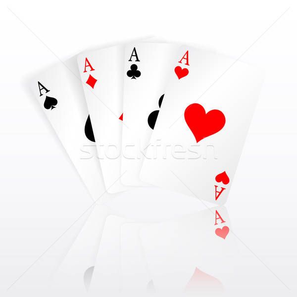Set Of Four Aces Playing Cards Suits Winning Poker Hand Set 600x600 Set Of Four Aces Playing Cards Suits Winning Poker Hand Set