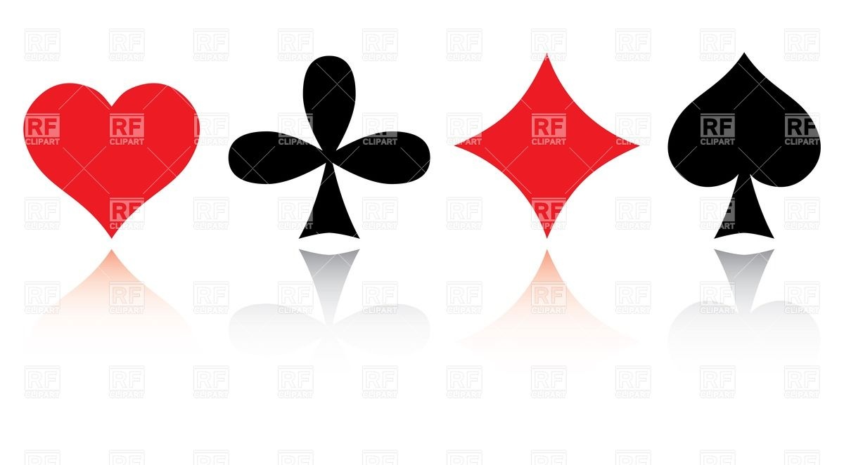 1200x662 Set Of Playing Card Symbols Vector Image Of Sport And Leisure