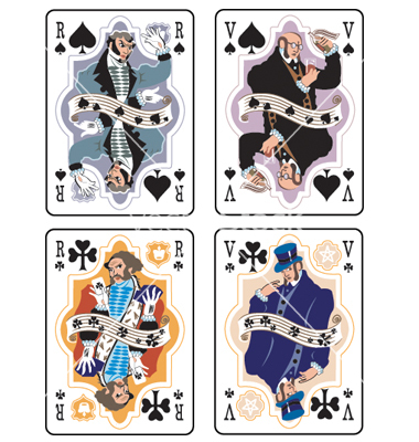 380x400 Free Vector Playing Cards Images