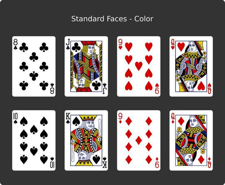 728x600 Vector Playing Cards Download