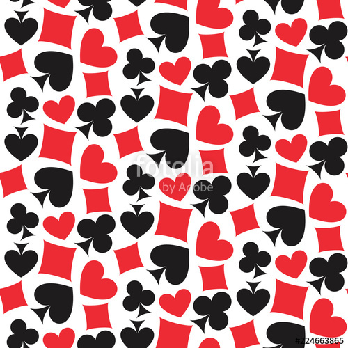 Playing Cards Background Vector at Vectorified.com | Collection of ...