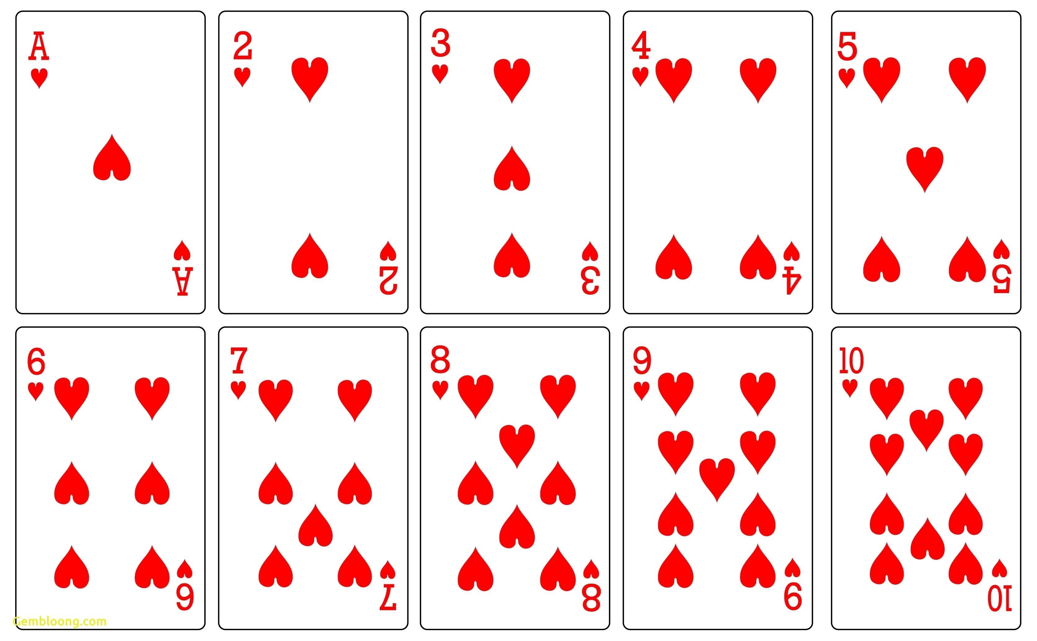 Playing Cards Vector Free