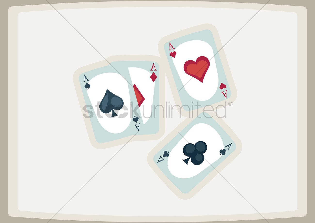 1300x919 Free Poker Cards Or Playing Cards Vector Image