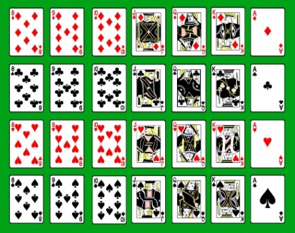 425x336 Vector Playing Card Deck Vector Misc Free Vector Free Download