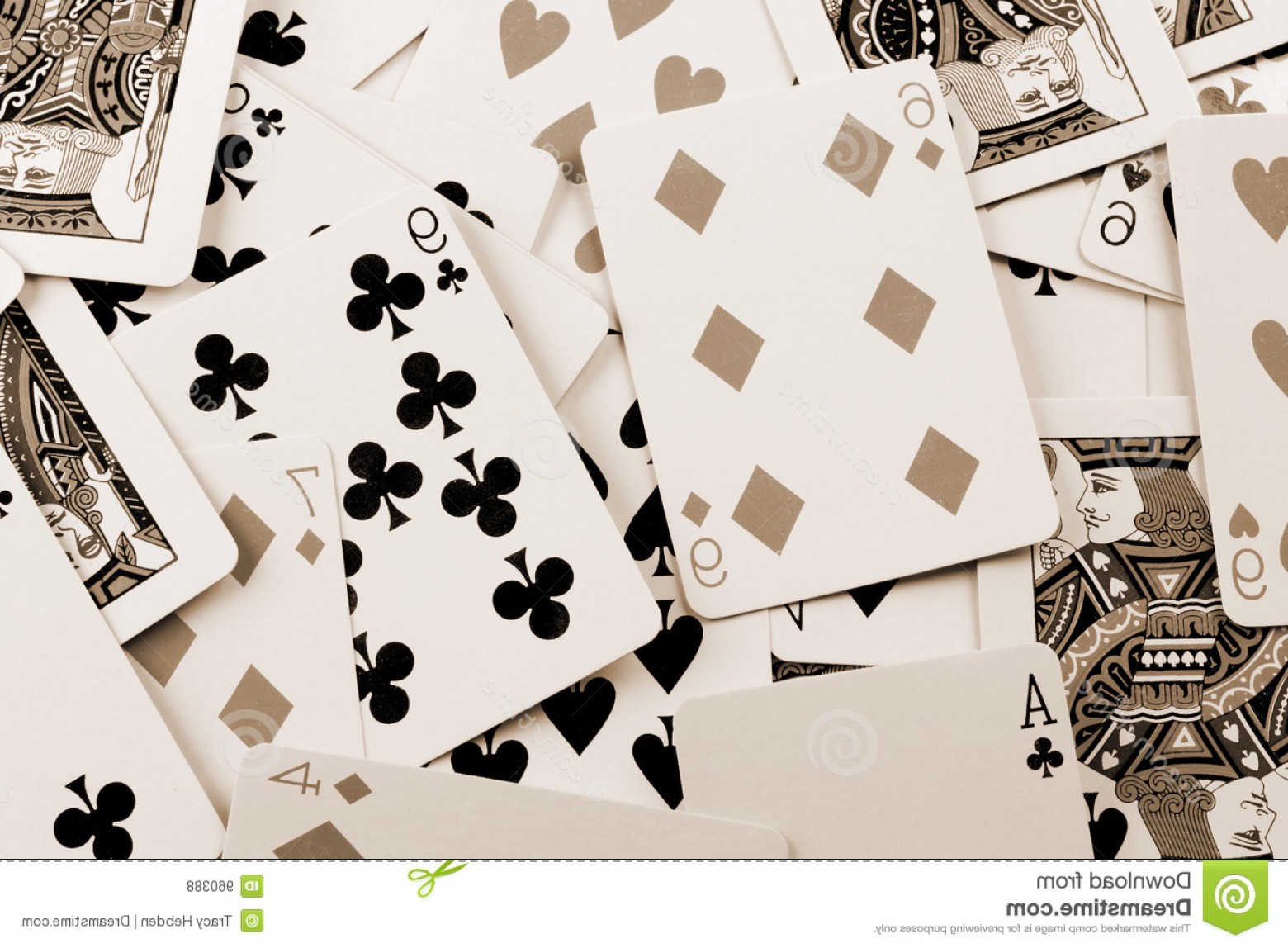 1560x1148 Vintage Sepia Playing Cards Vector Catchsplace