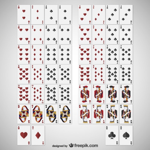 626x626 Cards Deck Vector Free Download