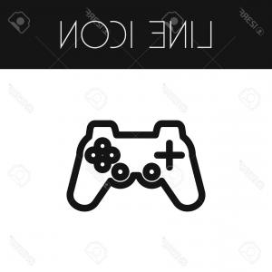300x300 Stock Illustration Ps Game Controller Vector Silhouette Ideal