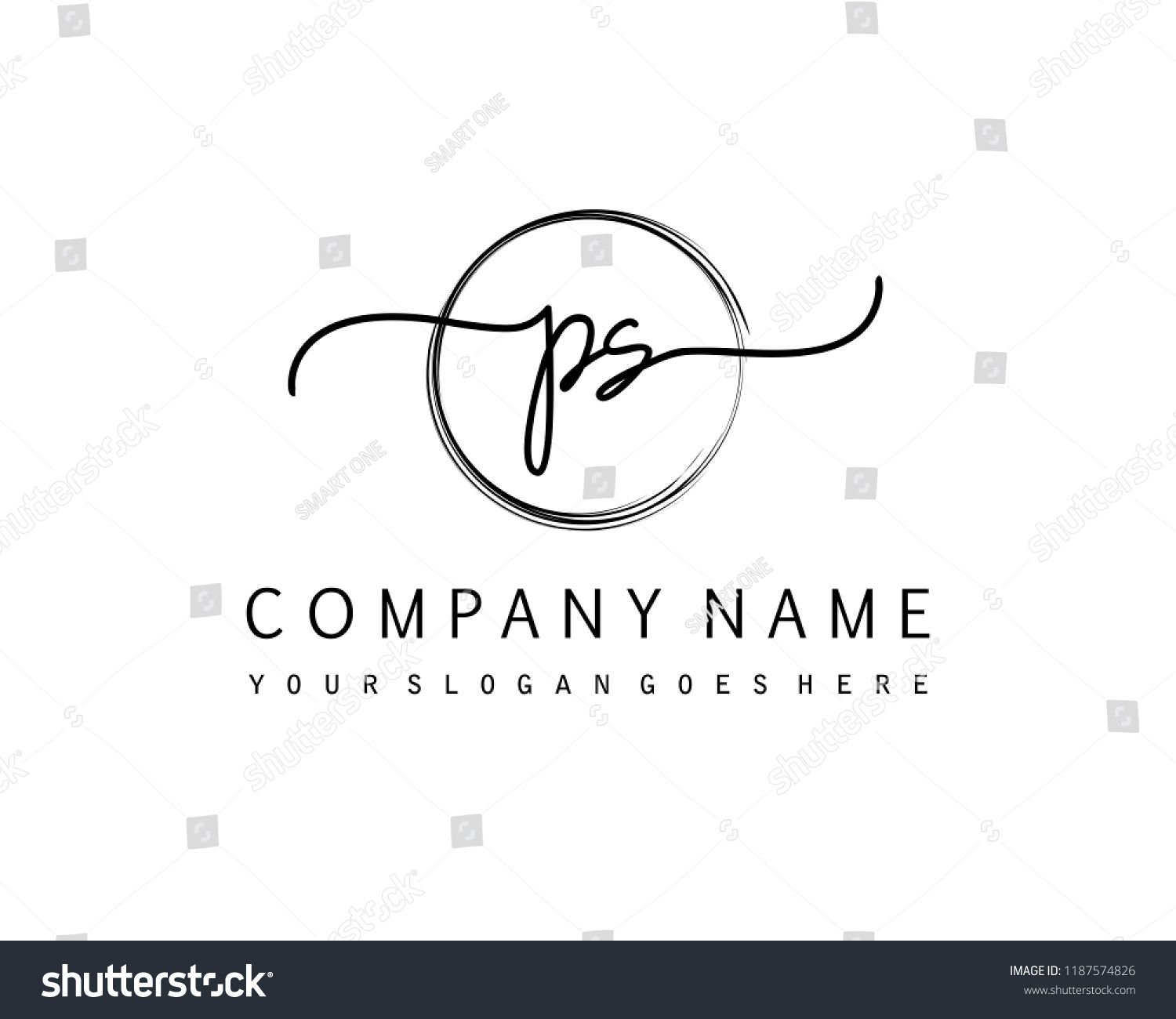 P S Initial Handwriting Logo Vector Handwriting Initial Vector 1500x1300 P S Initial Handwriting Logo Vector Handwriting Initial Vector