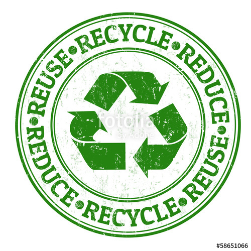500x500 Reuse, Reduce And Recycle Stamp Stock Image And Royalty Free