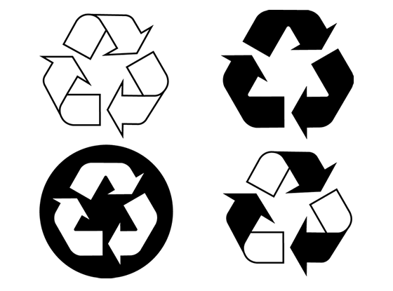 560x415 Vector Recycle Logo