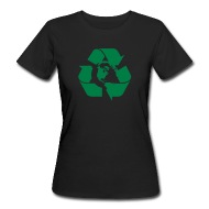 190x190 Earth Please Recycle Vector Women's Organic T Shirt Spreadshirt