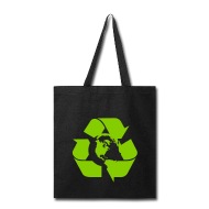 190x190 Ethos Wear Design And Apparel Earth Please Recycle Printed Tote