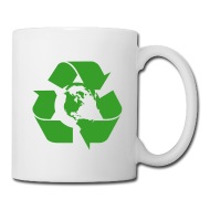 190x190 Ethos Wear Design And Apparel Earth Please Recycle White Printed