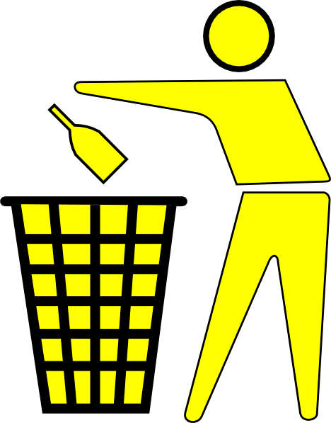 468x597 Please Recycle Clip Art