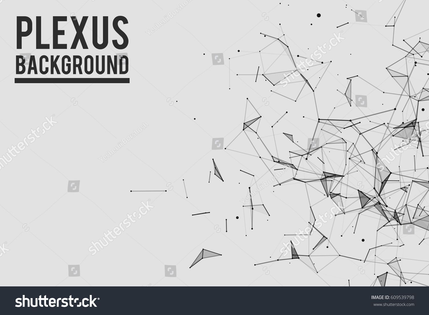 1500x1101 Abstract Vector Illustration Background Vector Plexus Effect