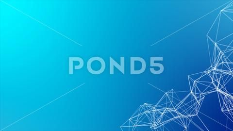 480x270 Blue Plexus Background For Your Presentation