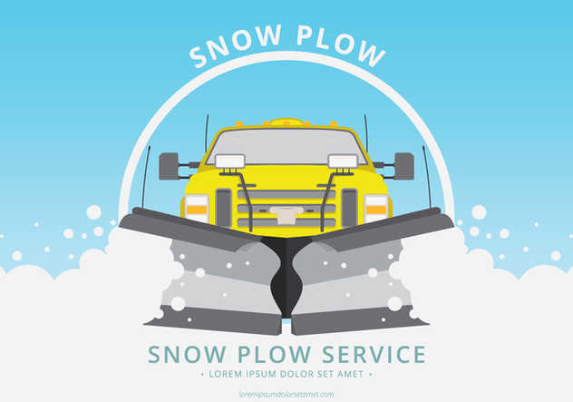 632x443 Snow Plow Car Illustration Free Vector Download Cannypic