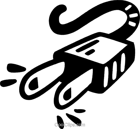 480x445 Electric Plug Royalty Free Vector Clip Art Illustration
