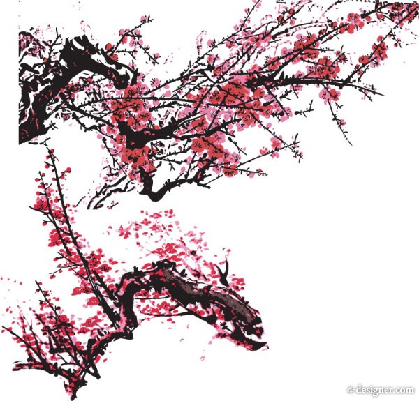 Plum Blossom Vector