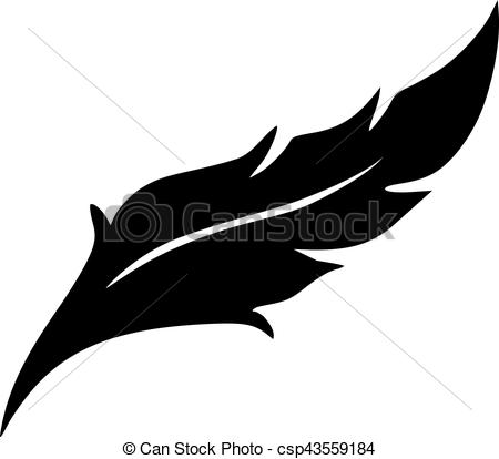 450x414 Pluma, Vector