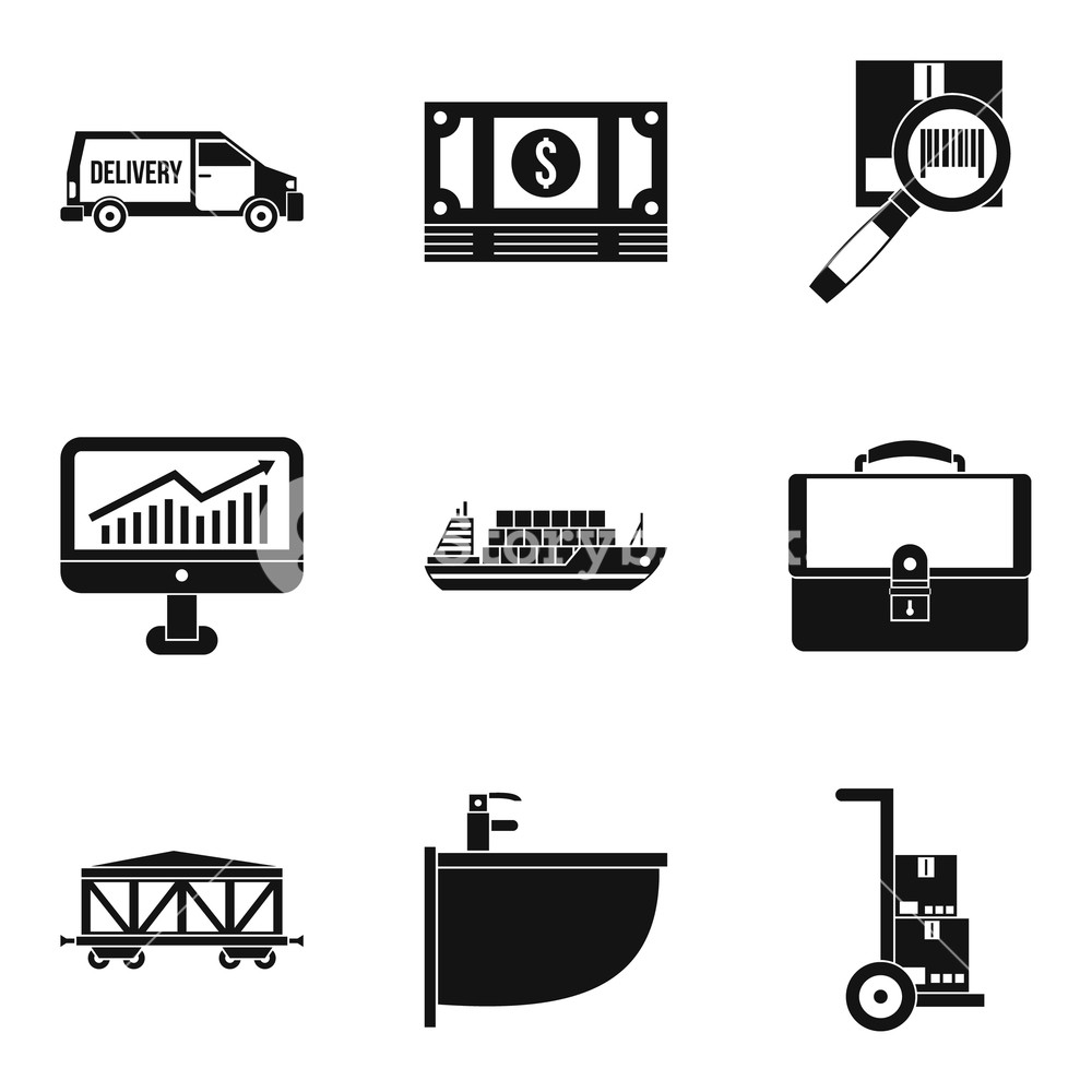 1000x1000 Plumber Icons Set Simple Set Of Plumber Vector Icons For Web