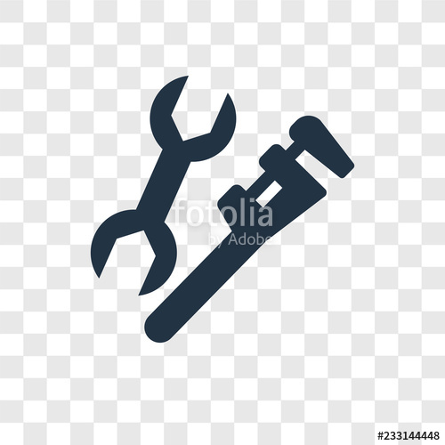 500x500 Plumber Vector Icon Isolated On Transparent Background, Plumber