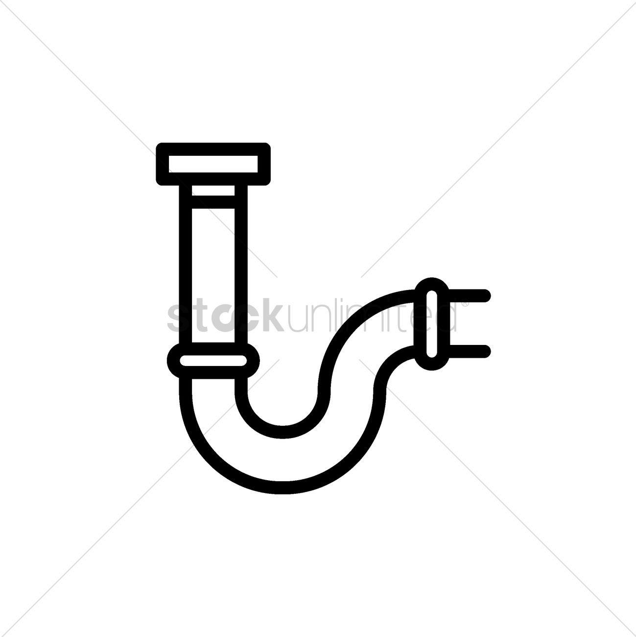 Plumbing Icon Vector Image 1299x1300 Plumbing Icon Vector Image