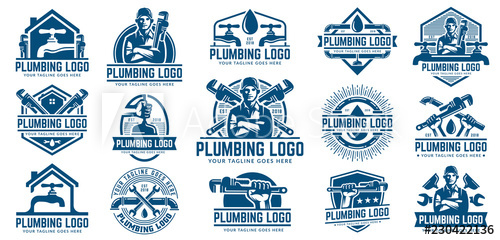 Plumbing Logo Vector