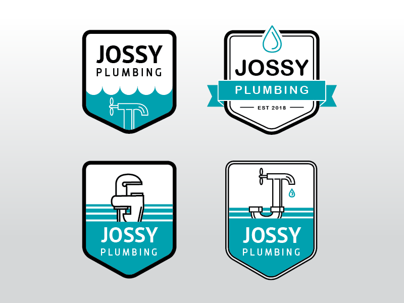 800x600 Jossy Plumbing Logo Options