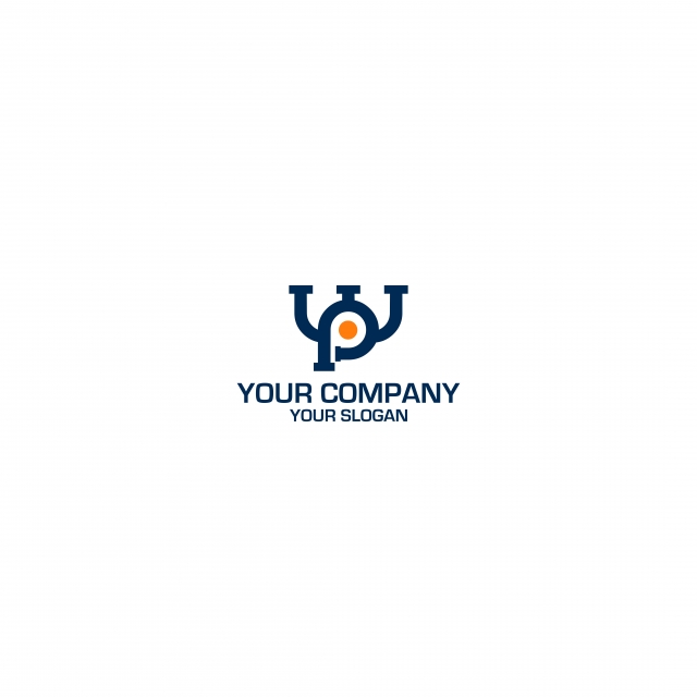 640x640 Wp Plumbing Logo Design Vector Template For Free Download