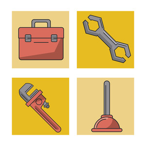 300x300 Plumbing Background Royalty Free Vectors