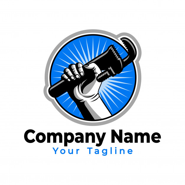 626x626 Hand Held Plumbing Tools Logo Template Vector Premium Download