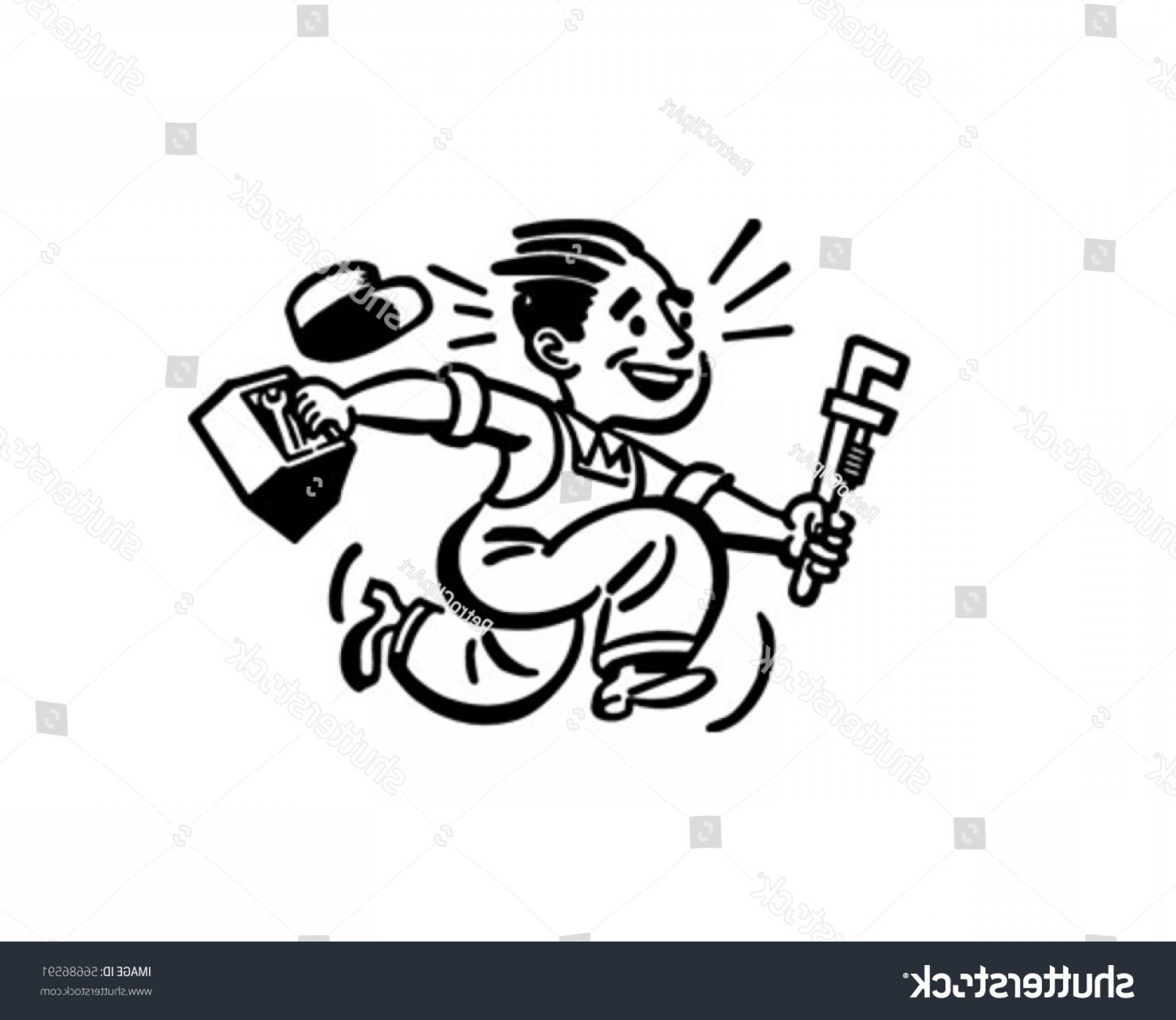 1800x1560 Plumbing Vector Art Retro Savoyuptown