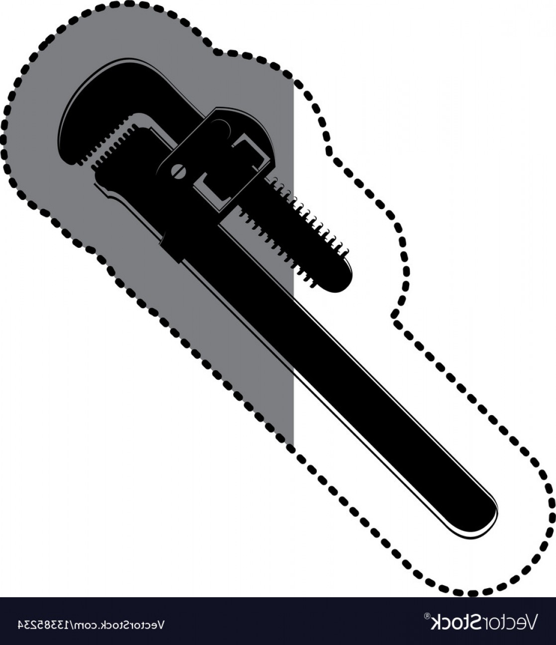 1118x1296 Pipe Wrench Vector Wallkeeper