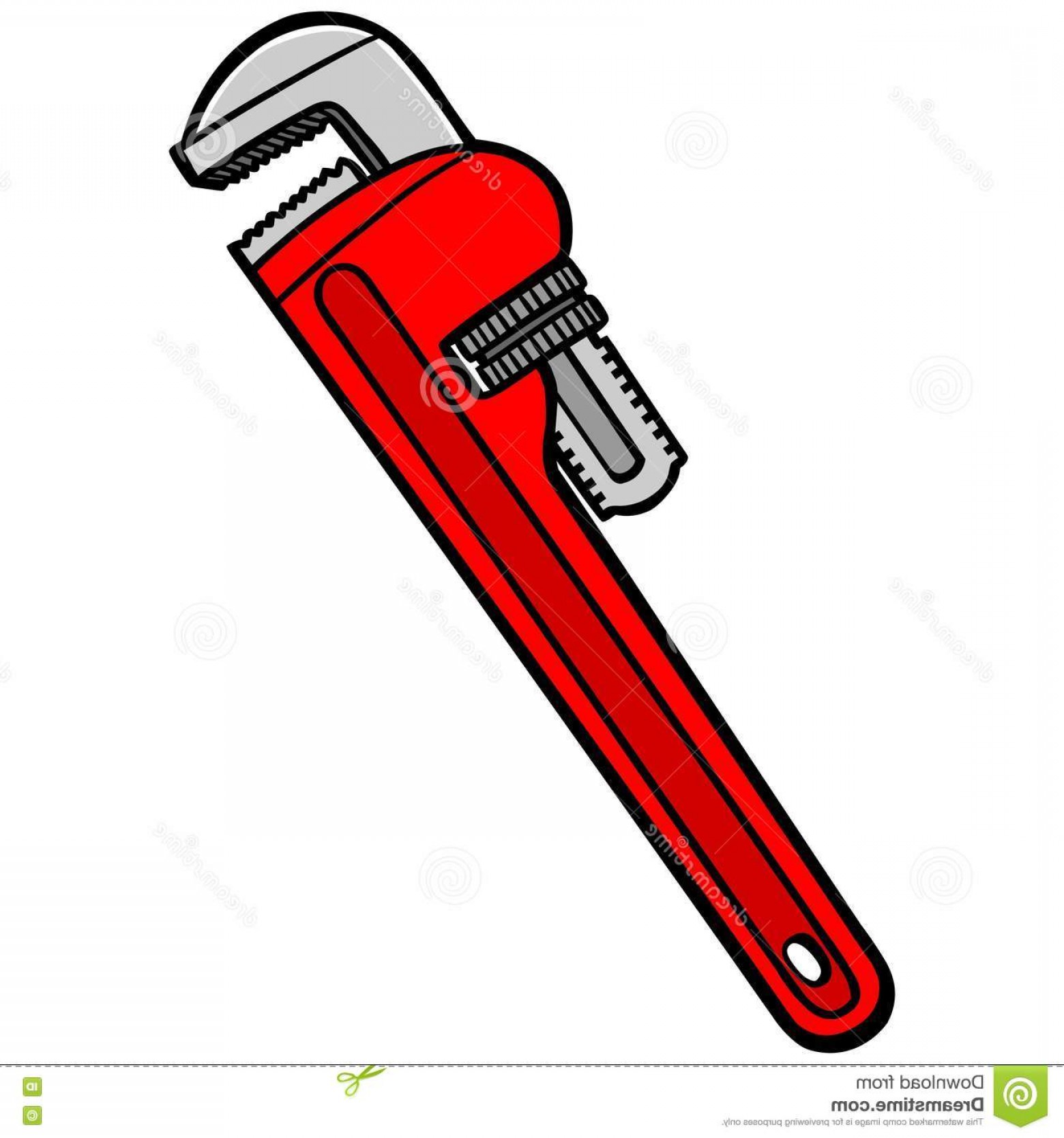 1560x1668 Stock Illustration Pipe Wrench Vector Illustration Image Soidergi