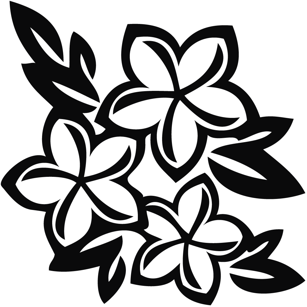 1000x1000 Plumeria Flower Vector Free Download Png Files, Free Clip Art