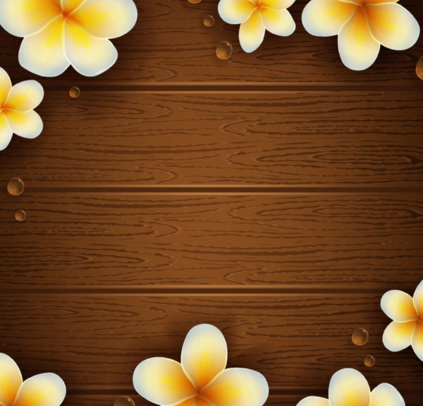 Plumeria Decorative Wood Background Vector Graphics My Free 600x576 Plumeria Decorative Wood Background Vector Graphics My Free