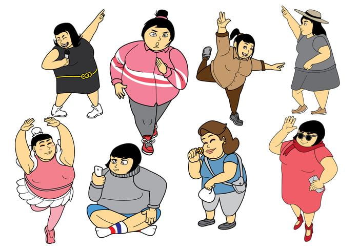 700x490 Free Plus Size Vector Women Free Graphics Uihere