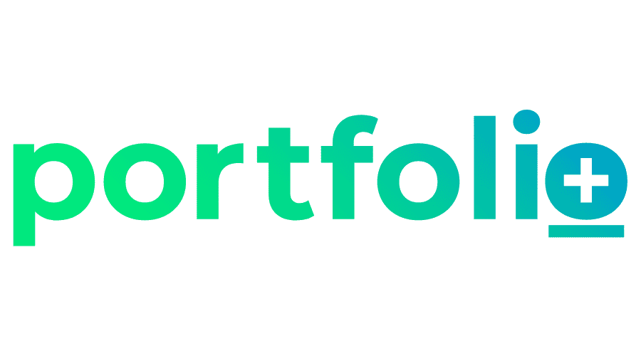 900x500 Portfolio Plus Banking Software Vector Logo Free Download