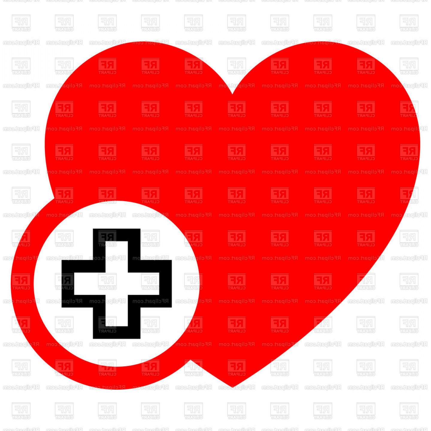 1440x1440 Red Plus Vector Catamart