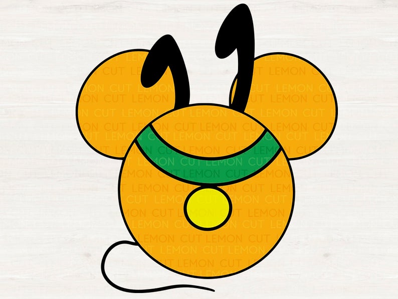 794x596 Pluto Pluto Mickey Mouse Head Dxf Png Cutfiles Etsy