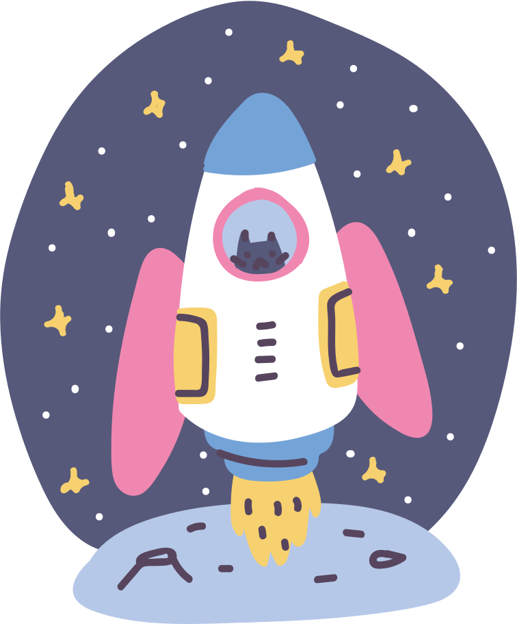 756x911 Pluto Success Free Vector Illustration