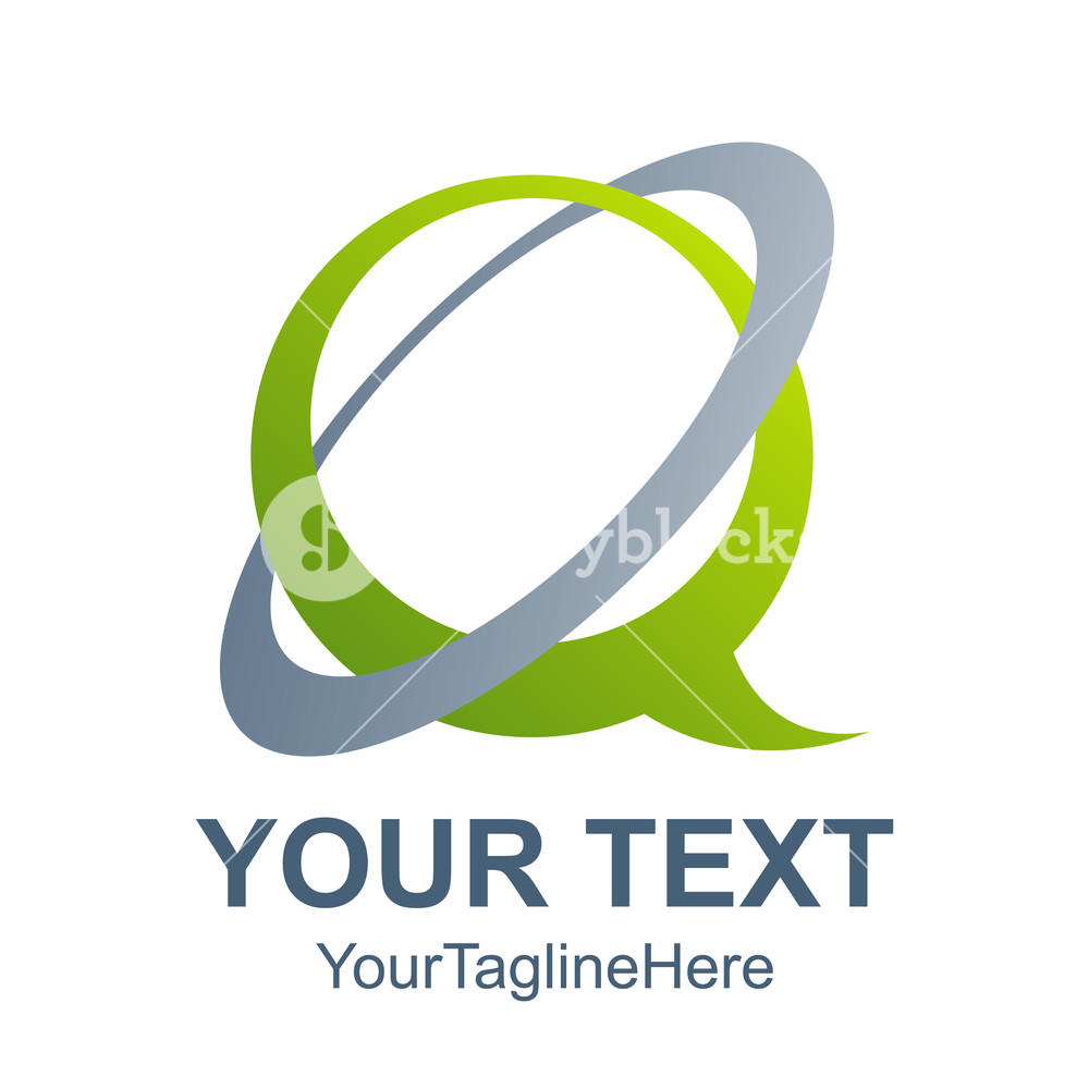 1000x1000 Q Letter Logo Design Vector Illustration Template, Technology Logo