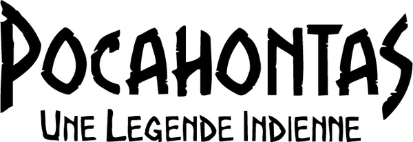 600x206 Pocahontas Free Vector In Encapsulated Postscript