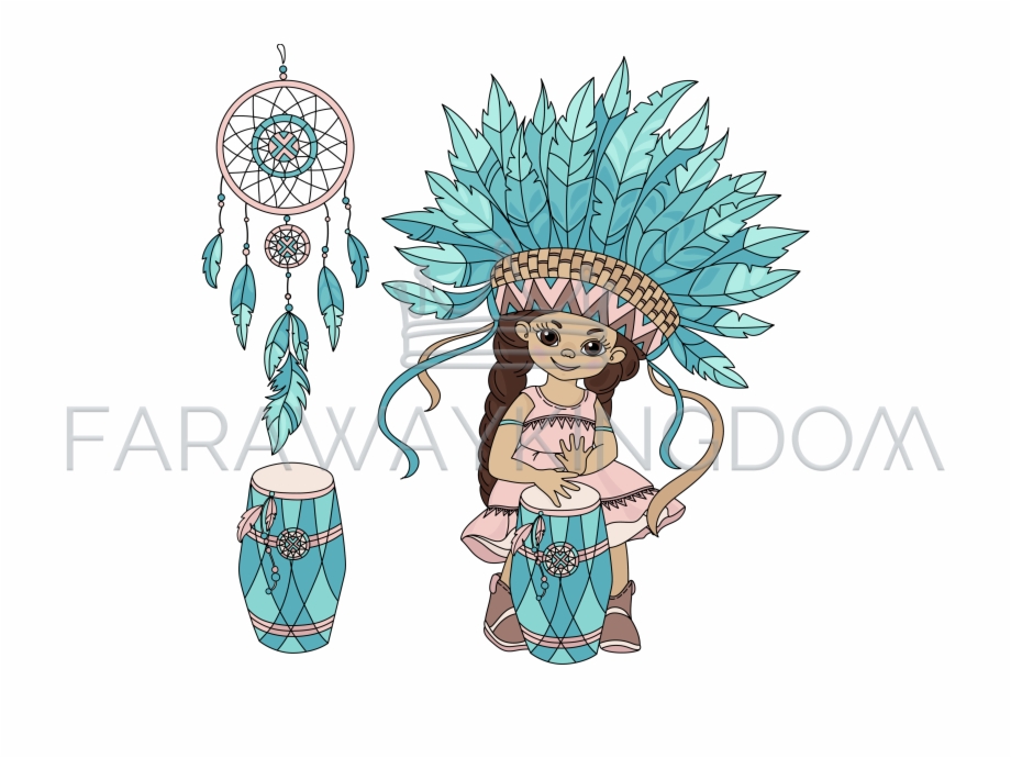 920x690 Pocahontas Music Indian Princess Hero Vector Illustration