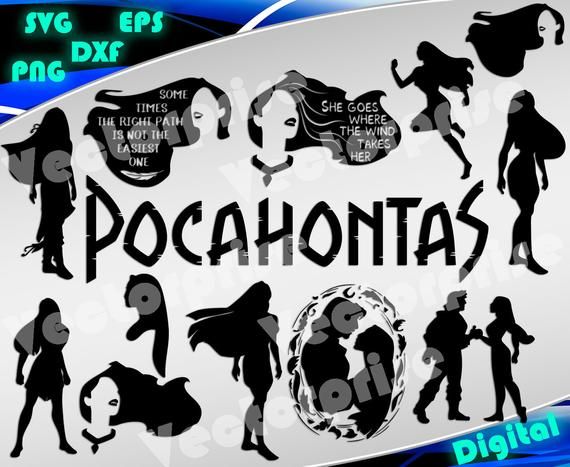 570x467 Pocahontas Pocahontas Clipart Disney Silhouette Stencil