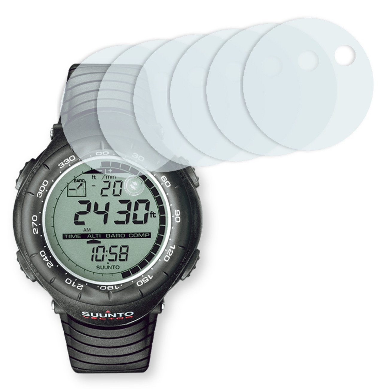 1300x1300 Golebo Crystal Clear Screen Protector For Suunto