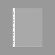 180x180 Empty Plastic Bag Punched Pocket Business File Sheet Protector