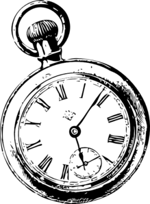 Pocket Watch Sketch Clip Art 219x298 Pocket Watch Sketch Clip Art