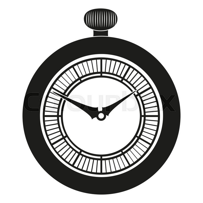 Pocket Watch Silhouette Isolated On Stock Vector Colourbox 800x800 Pocket Watch Silhouette Isolated On Stock Vector Colourbox